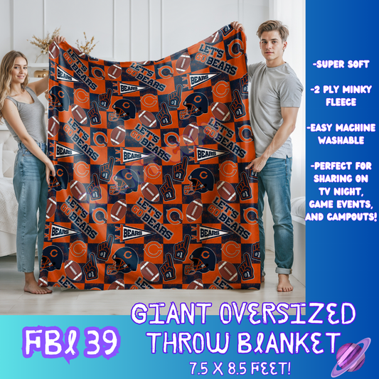 FBL39 - GIANT SHAREABLE THROW BLANKETS ROUND 8 -PREORDER CLOSING 9/8