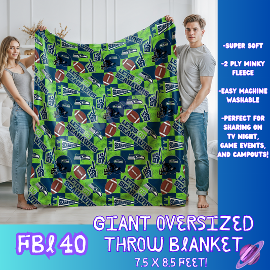 FBL40 - GIANT SHAREABLE THROW BLANKETS ROUND 8 -PREORDER CLOSING 9/8