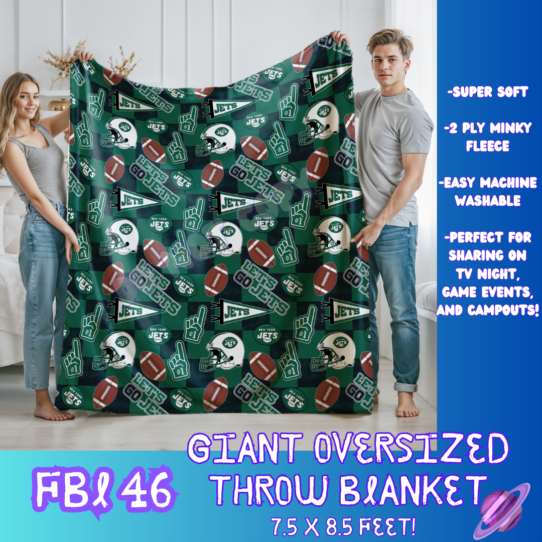 FBL46 - GIANT SHAREABLE THROW BLANKETS ROUND 8 -PREORDER CLOSING 9/8