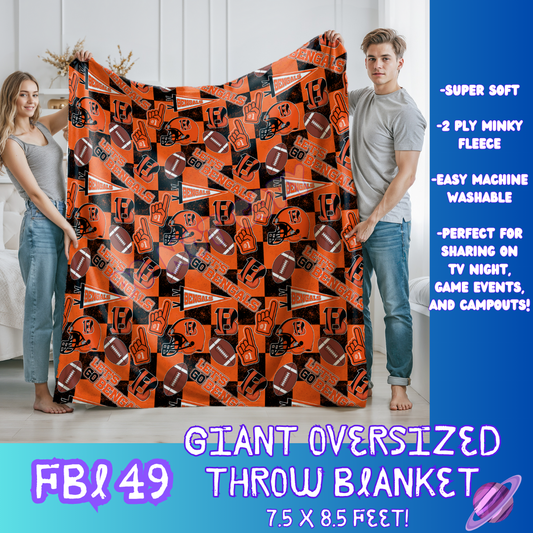 FBL49 - GIANT SHAREABLE THROW BLANKETS ROUND 8 -PREORDER CLOSING 9/8