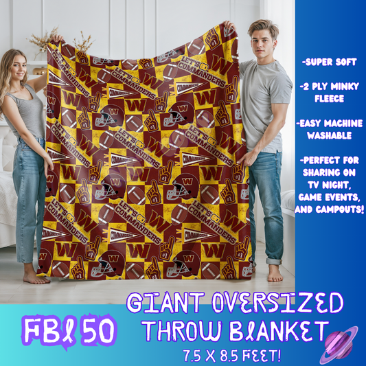 FBL50 - GIANT SHAREABLE THROW BLANKETS ROUND 8 -PREORDER CLOSING 9/8