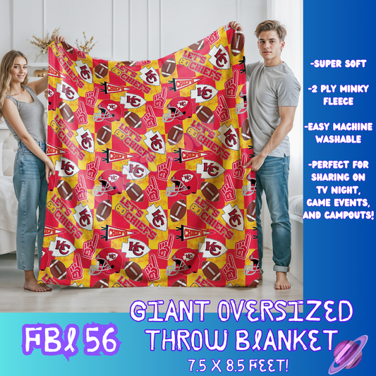 FBL56 - GIANT SHAREABLE THROW BLANKETS ROUND 8 -PREORDER CLOSING 9/8