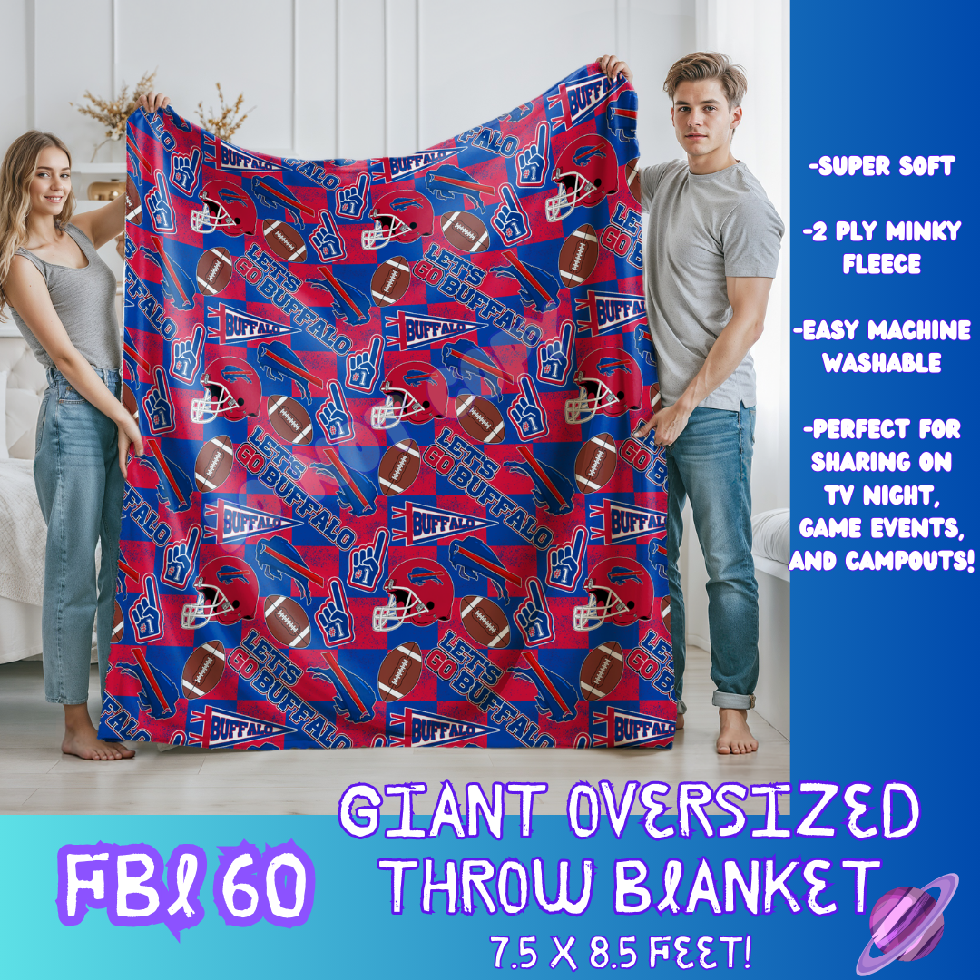 FBL60 - GIANT SHAREABLE THROW BLANKETS ROUND 8 -PREORDER CLOSING 9/8