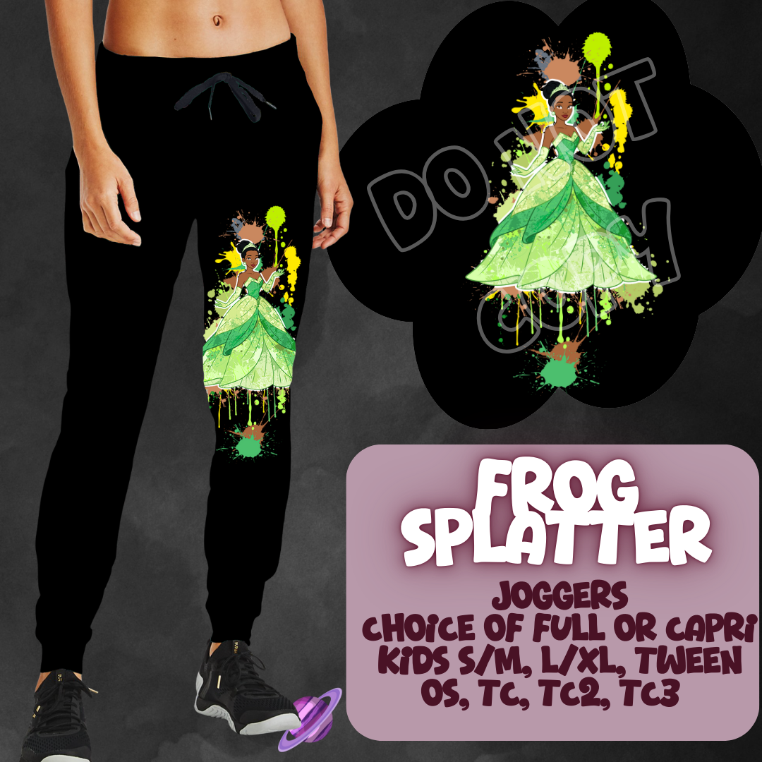 FROG SPLATTER - 4 STYLES OF BOTTOMS-PREORDER CLOSING 1/21