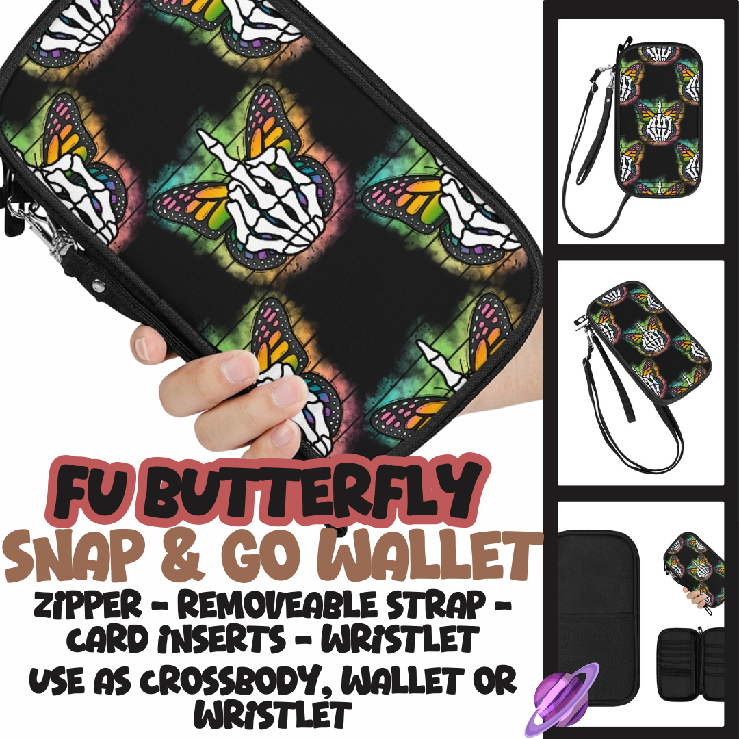 FU BUTTERFLY - SNAP & GO WALLETS PREORDER CLOSING 12/18