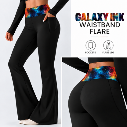 GALAXY INK-PATTERN WAIST FLARE-PREORDER CLOSING 10/7