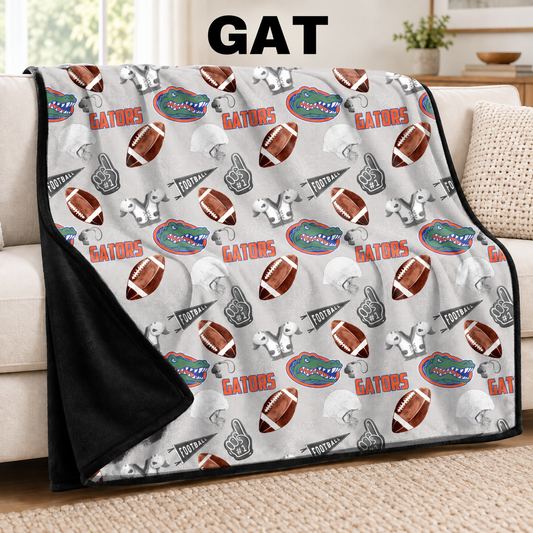 GAT-FOOTBALL SOFT BLACK THROW-PREORDER CLOSING 9/30