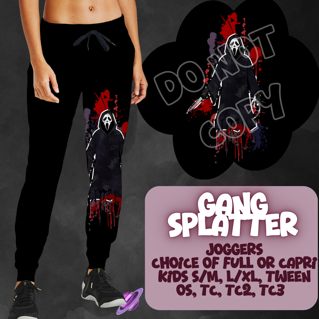 GF SPLATTER- 4 STYLES OF BOTTOMS-PREORDER CLOSING 1/21