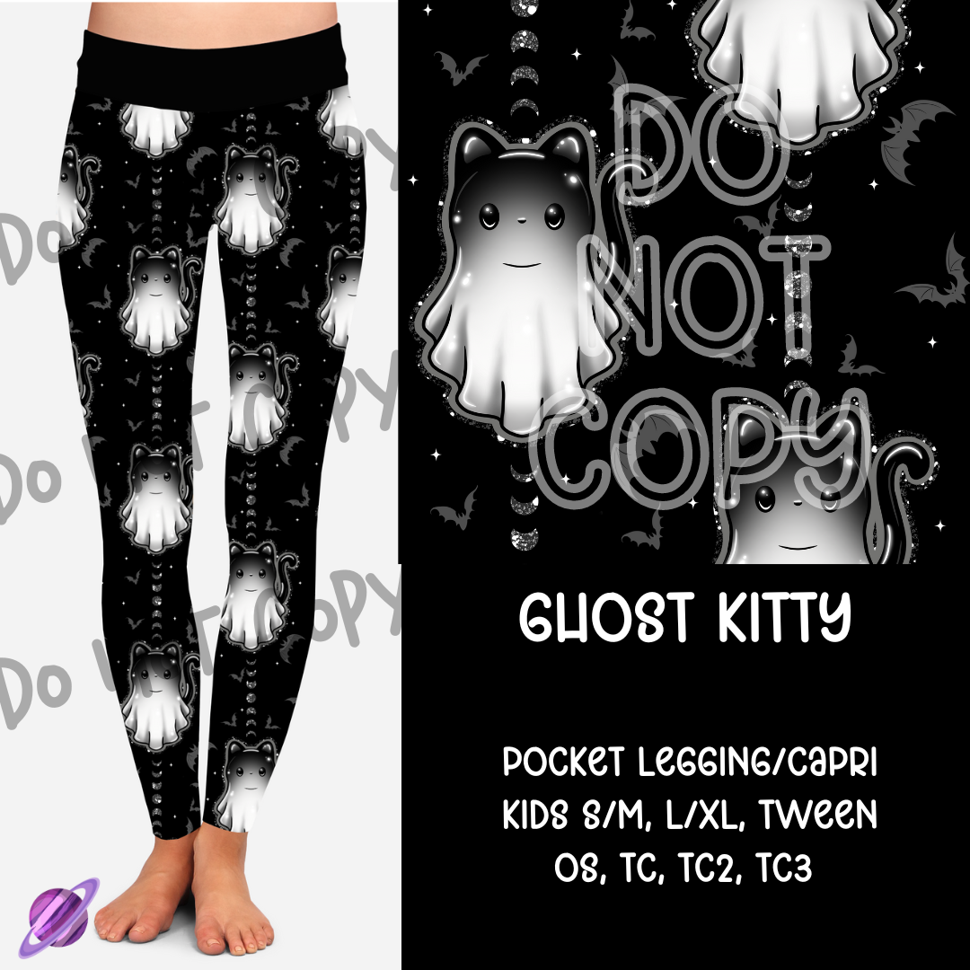 GHOST KITTY - B97 - LEGGING/CAPRI PREORDER CLOSING 8/28