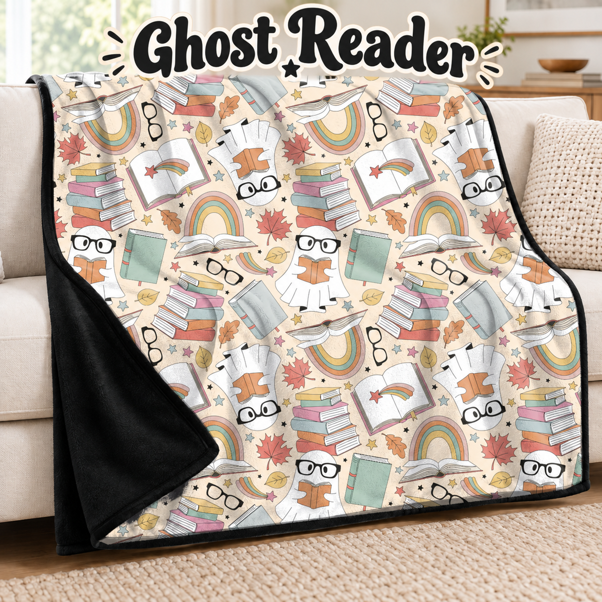 Ghost Reader-Soft Throw Blanket 14 Run-Due 9/28