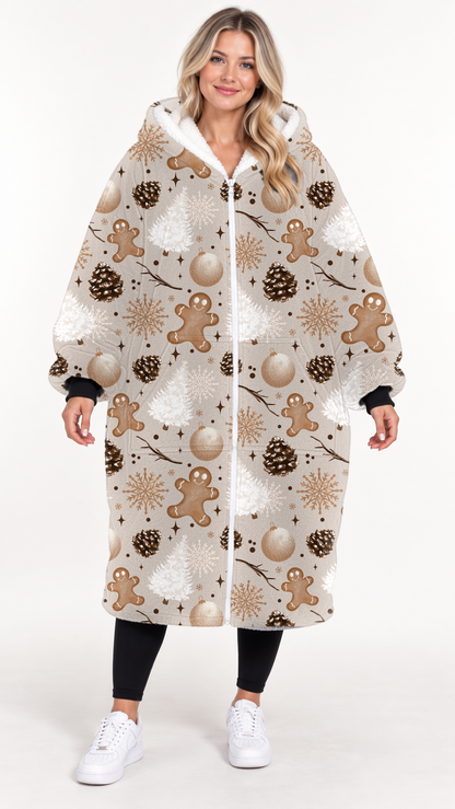 GINGERBREAD-HOODIE BLANKET PREORDER-CLOSING 9/20