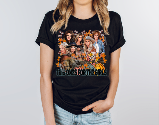 COUNTRY FALL RUN- GIRLS OF FALL-UNISEX TEE ADULTS/KIDS