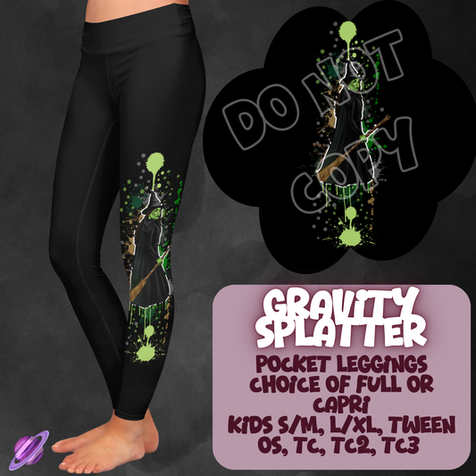 GRAVITY SPLATTER- 4 STYLES OF BOTTOMS-PREORDER CLOSING 1/21