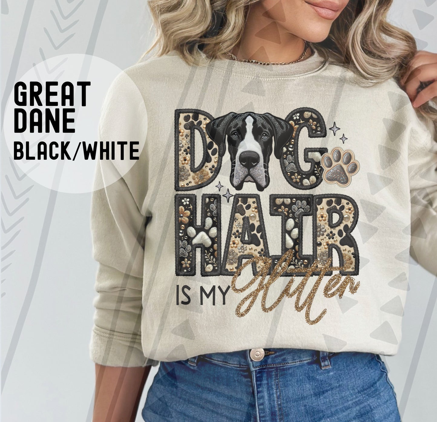 DOG HAIR GLITTER COLLECTION