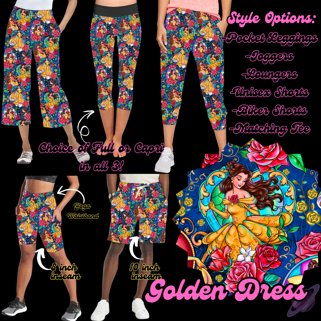 GOLDEN DRESS-BATCH 111-6 STYLES OF BOTTOMS-PREORDER CLOSING 7/5