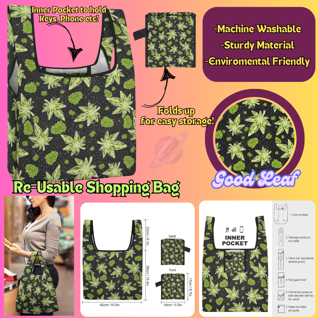 GOOD LEAF - Re-Usable Shopping Bags PREORDER Closing 1/15