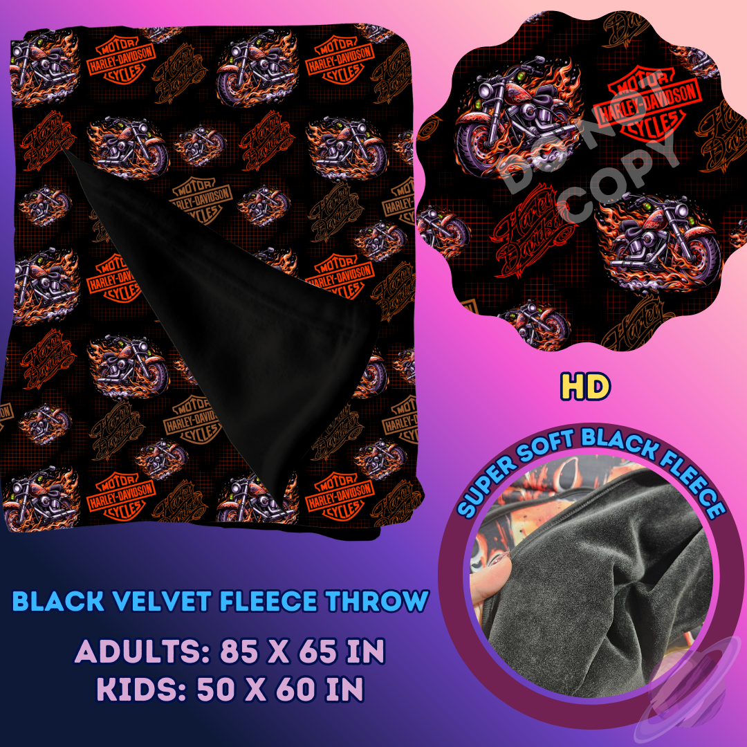 HD- SOFT BLACK FLEECE THROW 13-PREORDER CLOSING 1/14