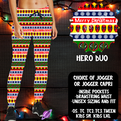 HERO DUO-BOTTOMS-XMAS SWEATER PREORDER-9/27