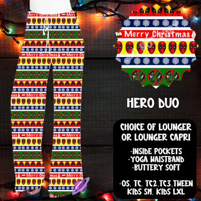 HERO DUO-BOTTOMS-XMAS SWEATER PREORDER-9/27