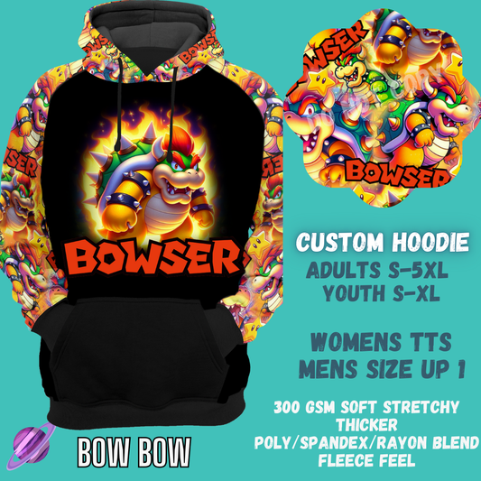 BOW BOW - CUSTOM DESIGNED HOODIE RUN PREORDER CLOSING 9/27