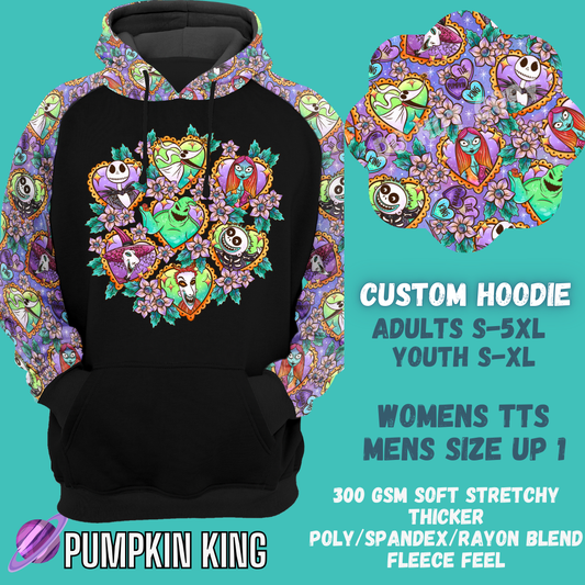 PUMPKIN KING - CUSTOM DESIGNED HOODIE RUN PREORDER CLOSING 9/27