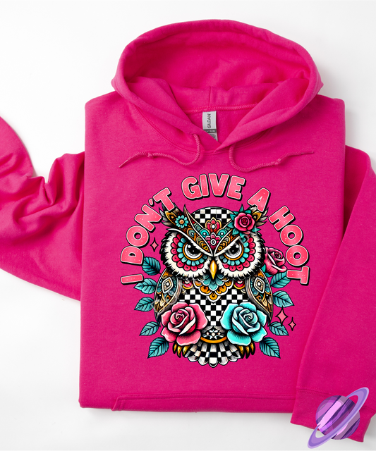 I DONT GIVE A HOOT HOODIE