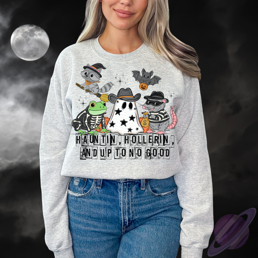 HOOTIN HOLLERIN CREWNECK SWEATSHIRT