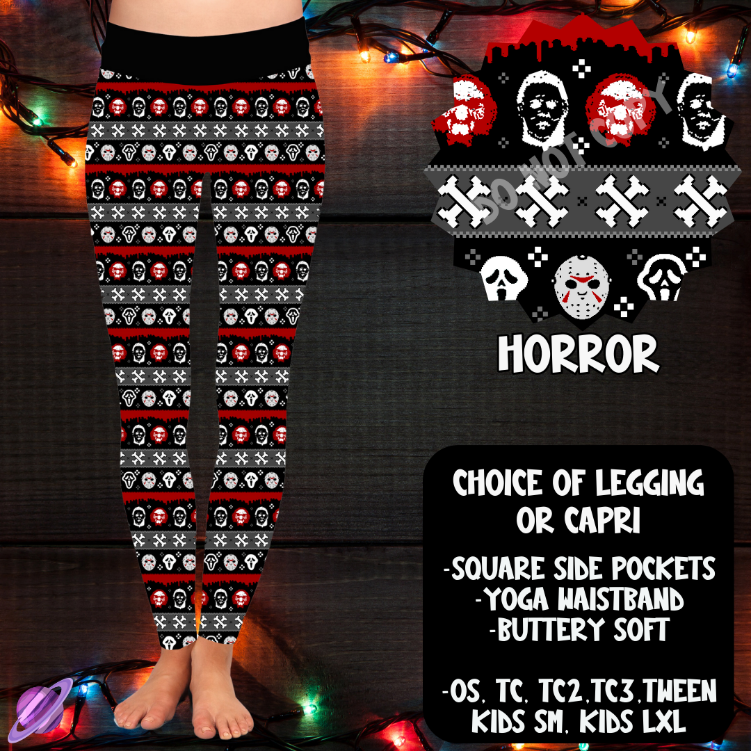 HORROR-BOTTOMS-XMAS SWEATER PREORDER-9/27