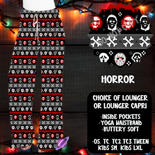 HORROR - LOUNGER XMAS SWEATER RUN CLOSING 10/30