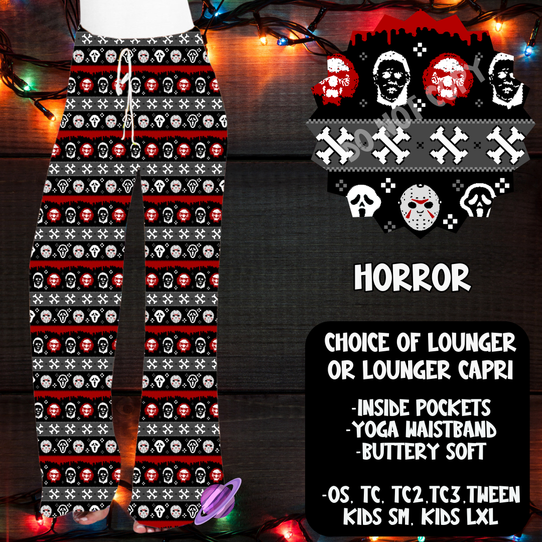 HORROR-BOTTOMS-XMAS SWEATER PREORDER-9/27