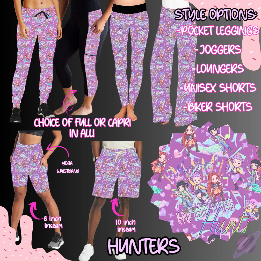 HUNTERS-BATCH 121-PREORDER-6 STYLES OF BOTTOMS-HARD CLOSE 1/2