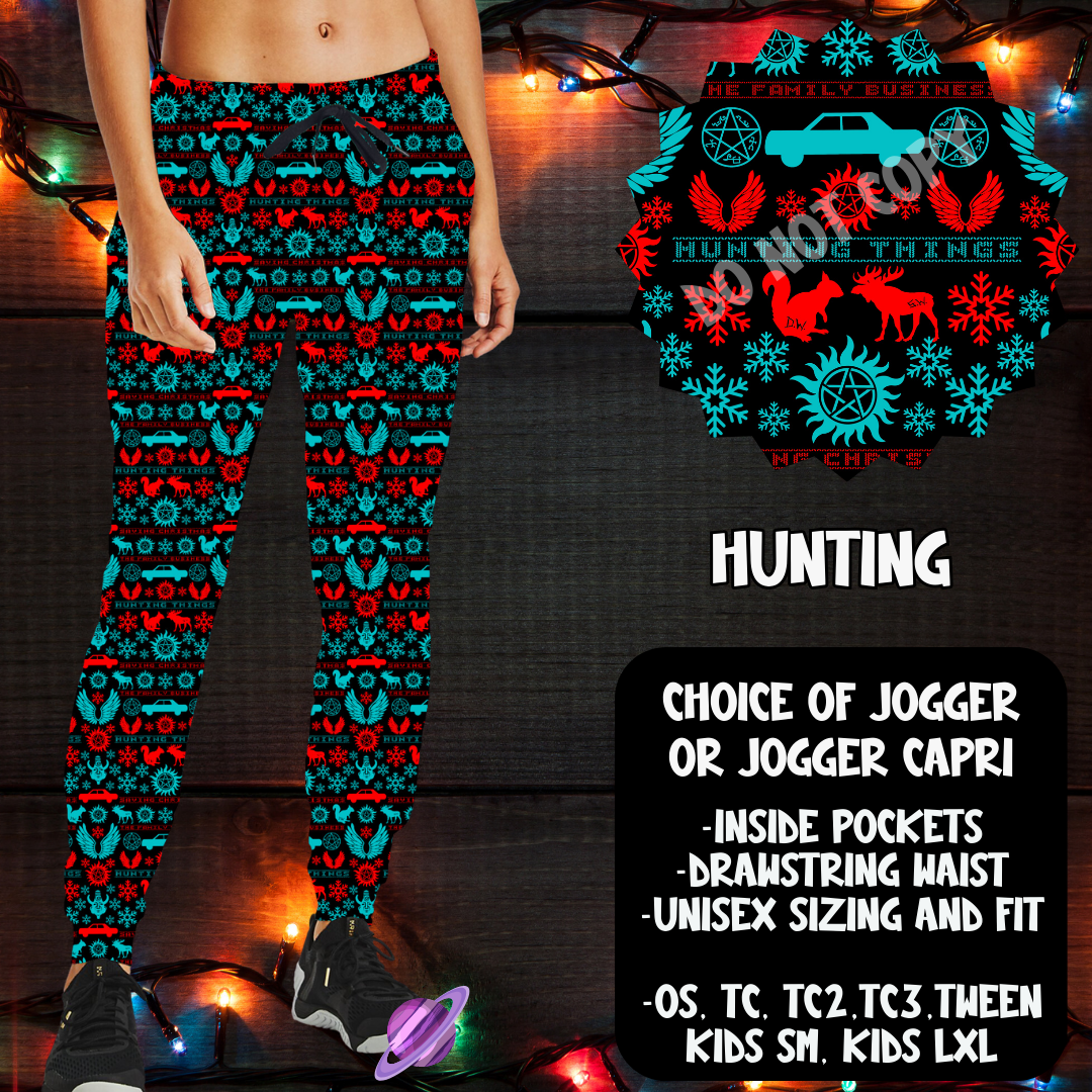 HUNTING - JOGGER/CAPRI XMAS SWEATER RUN CLOSING 10/30