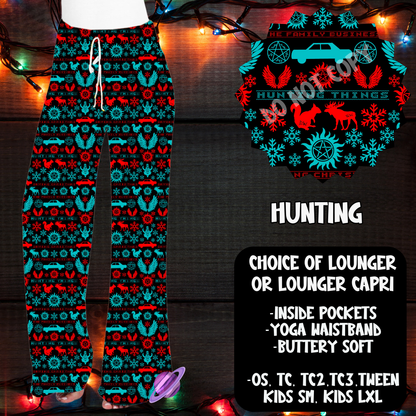 HUNTING-BOTTOMS-XMAS SWEATER PREORDER-9/27