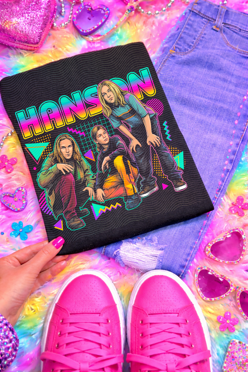 POP THROW BACK COLLECTION-HANS TEE