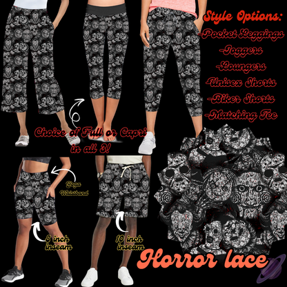 HORROR LACE-BOTTOMS PREORDER CLOSING 7/27