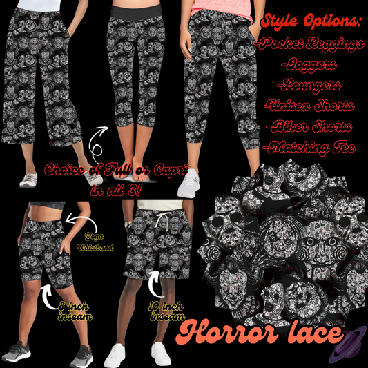 HORROR LACE-BOTTOMS PREORDER CLOSING 7/27