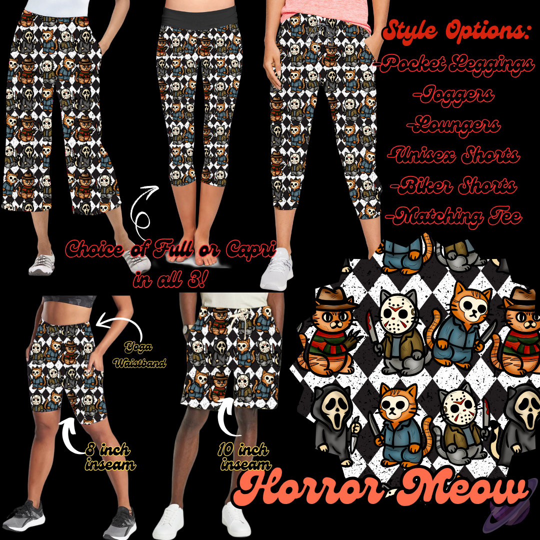 HORROR MEOW-BOTTOMS PREORDER CLOSING 7/27