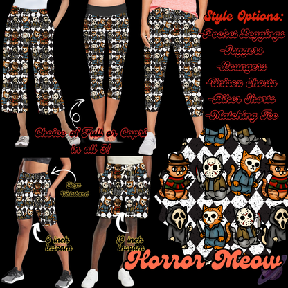 HORROR MEOW-BOTTOMS PREORDER CLOSING 7/27