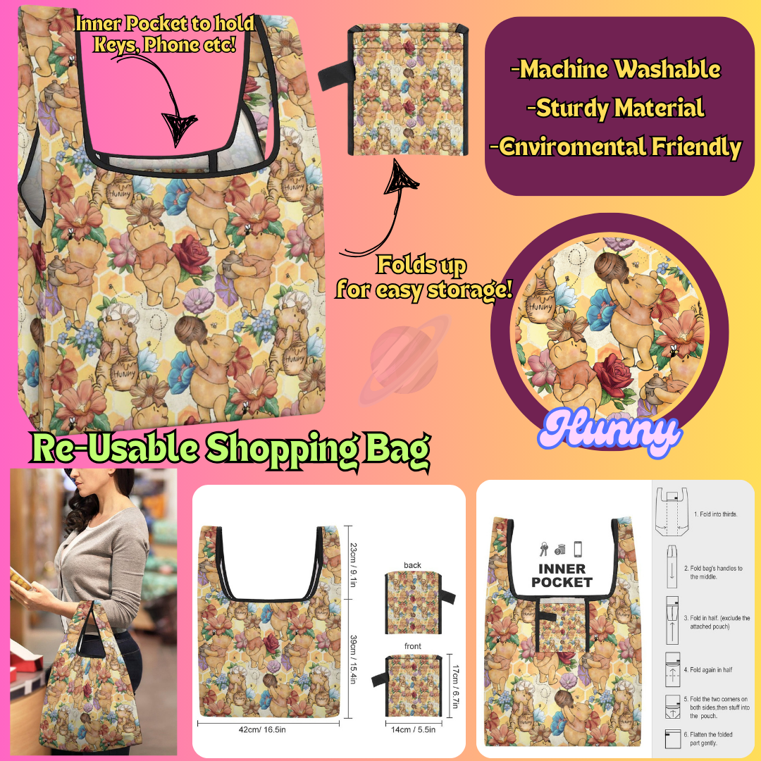 HUNNY - Re-Usable Shopping Bags PREORDER Closing 1/15