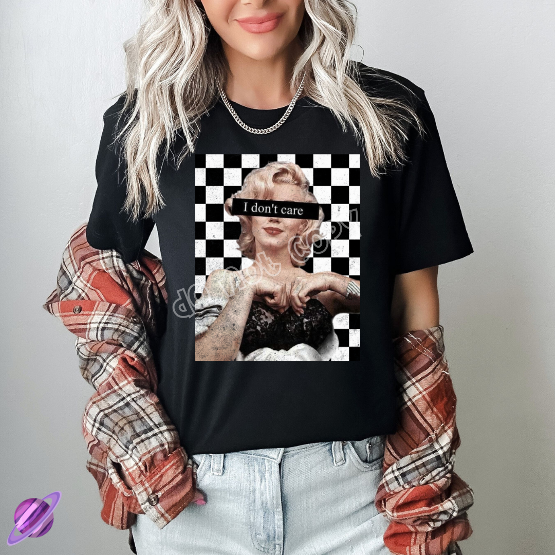 I DON'T CARE TEE