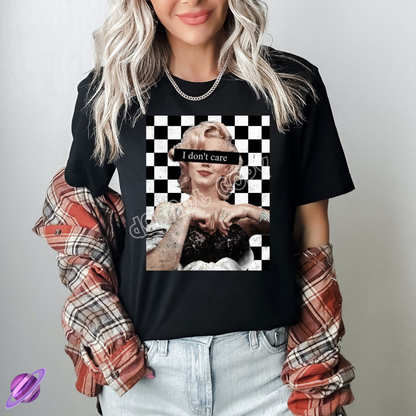 I DON'T CARE TEE