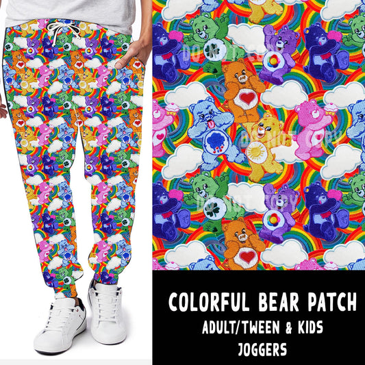 PATCH RUN-COLORFUL BEAR JOGGERS