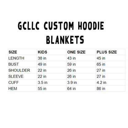 H FIRE-Hoodie Blanket One Size