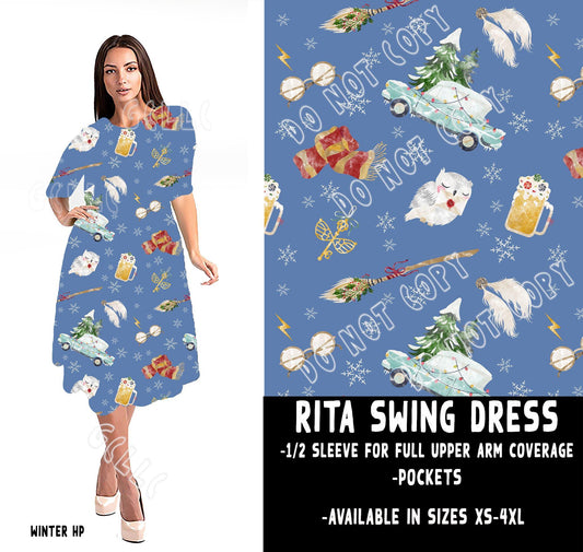 RITA SWING DRESS RUN-WINTER HP