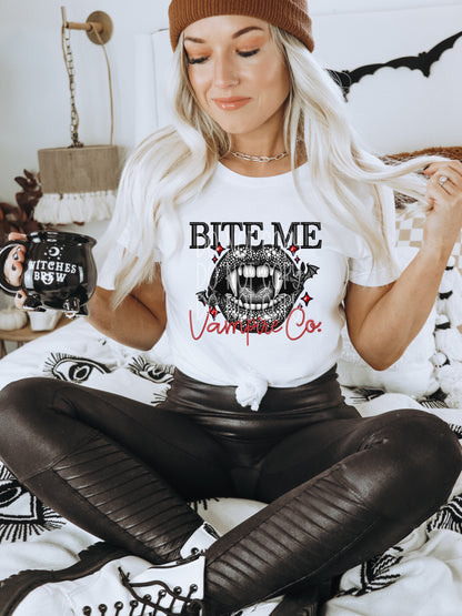 BITE ME VAMP CO TEE