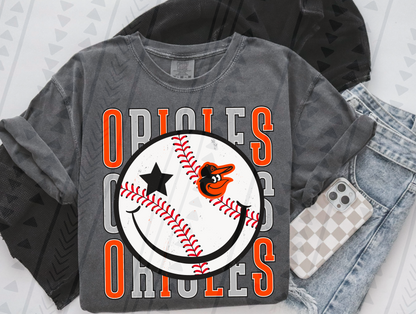 BASEBALL TEAM COLLECTION TEES (Multiple Options Leave A Note W/ Your Choice)