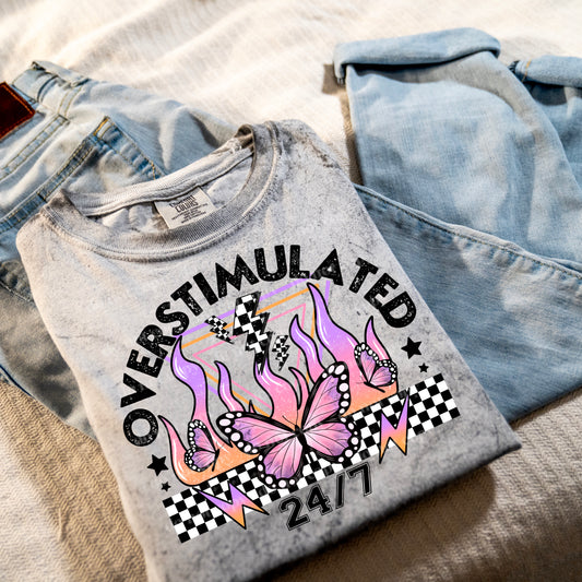 OVERSTIMULATED TEE
