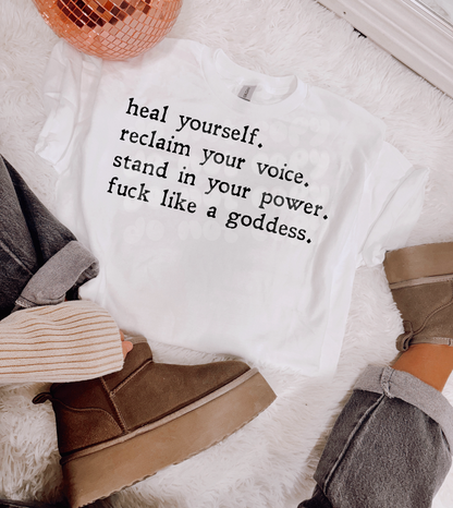 HEAL YOURSELF TEE