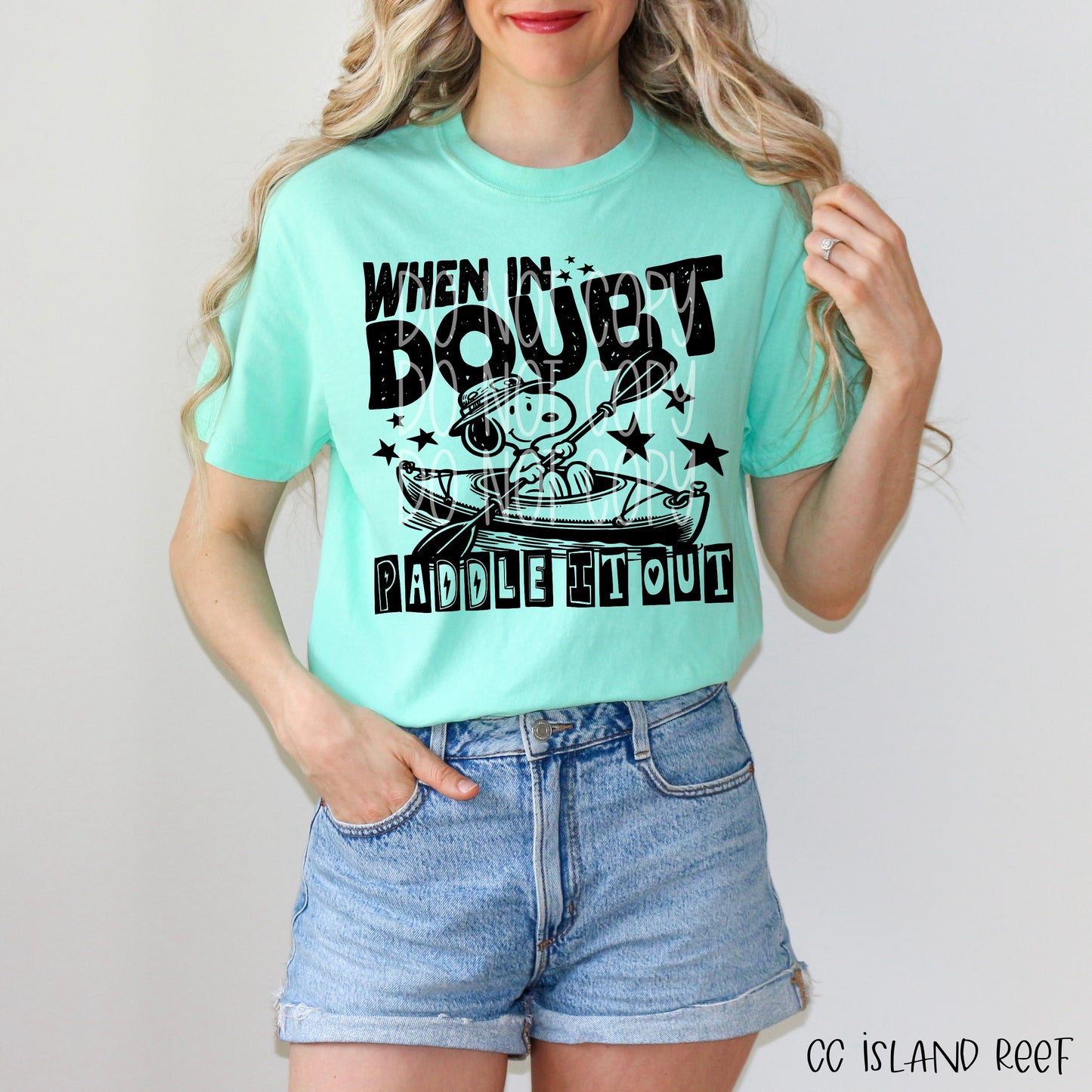 WHEN IN DOUBT TEE