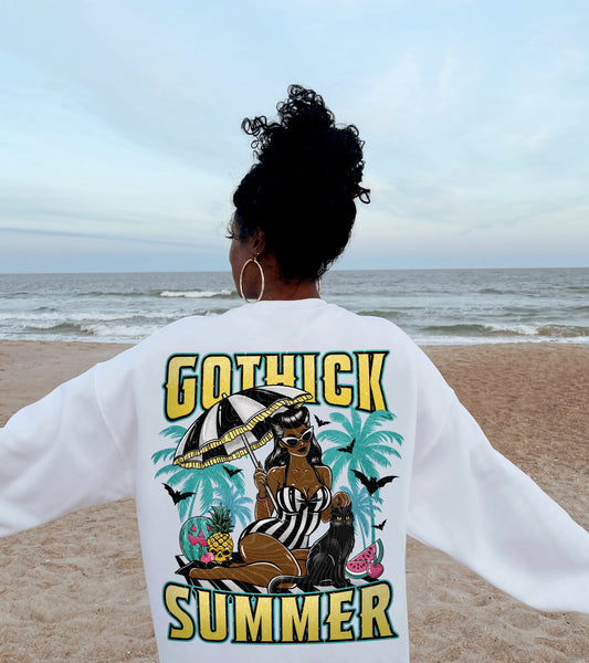 GOTHICK SUMMER - CREW NECK SWEATSHIRT